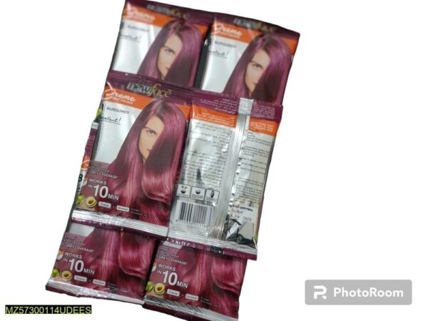 Creme Hair Color - burgundy
