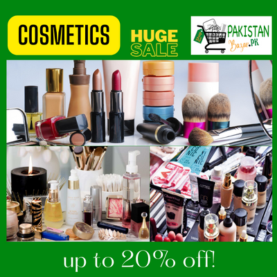 Cosmetics up to 20% off - Square